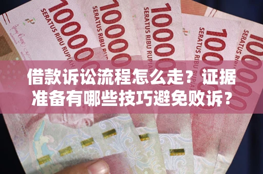 北京借款诉讼流程怎么走？证据准备有哪些技巧避免败诉？