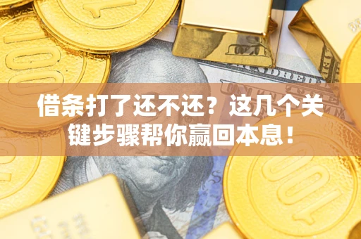 北京借条打了还不还？这几个关键步骤帮你赢回本息！