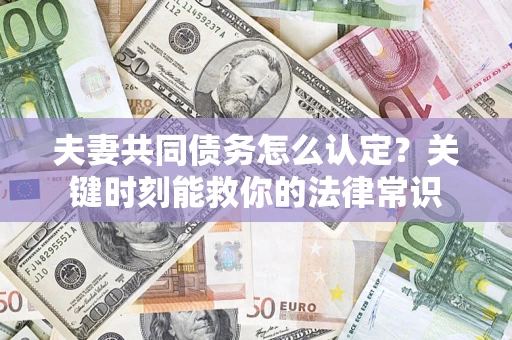 北京夫妻共同债务怎么认定？关键时刻能救你的法律常识