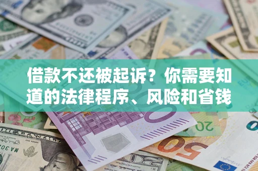 北京借款不还被起诉？你需要知道的法律程序、风险和省钱技巧